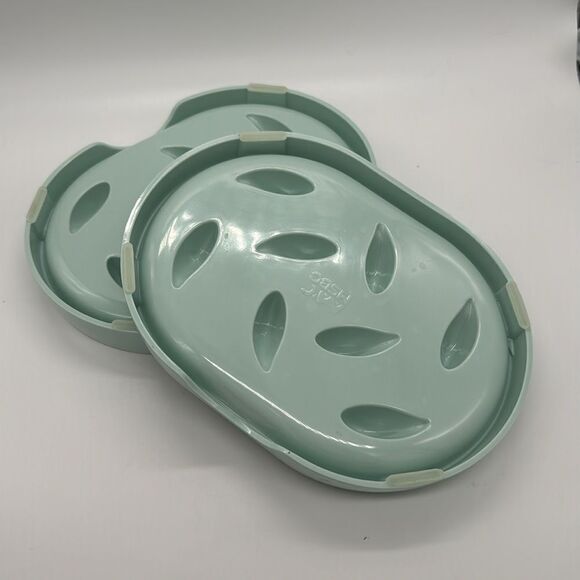 Anti-slip Fun Slow-feeding Plate Cat Bowl Pet Feeder Bowls Melamine Set of 2 - Picture 2 of 5